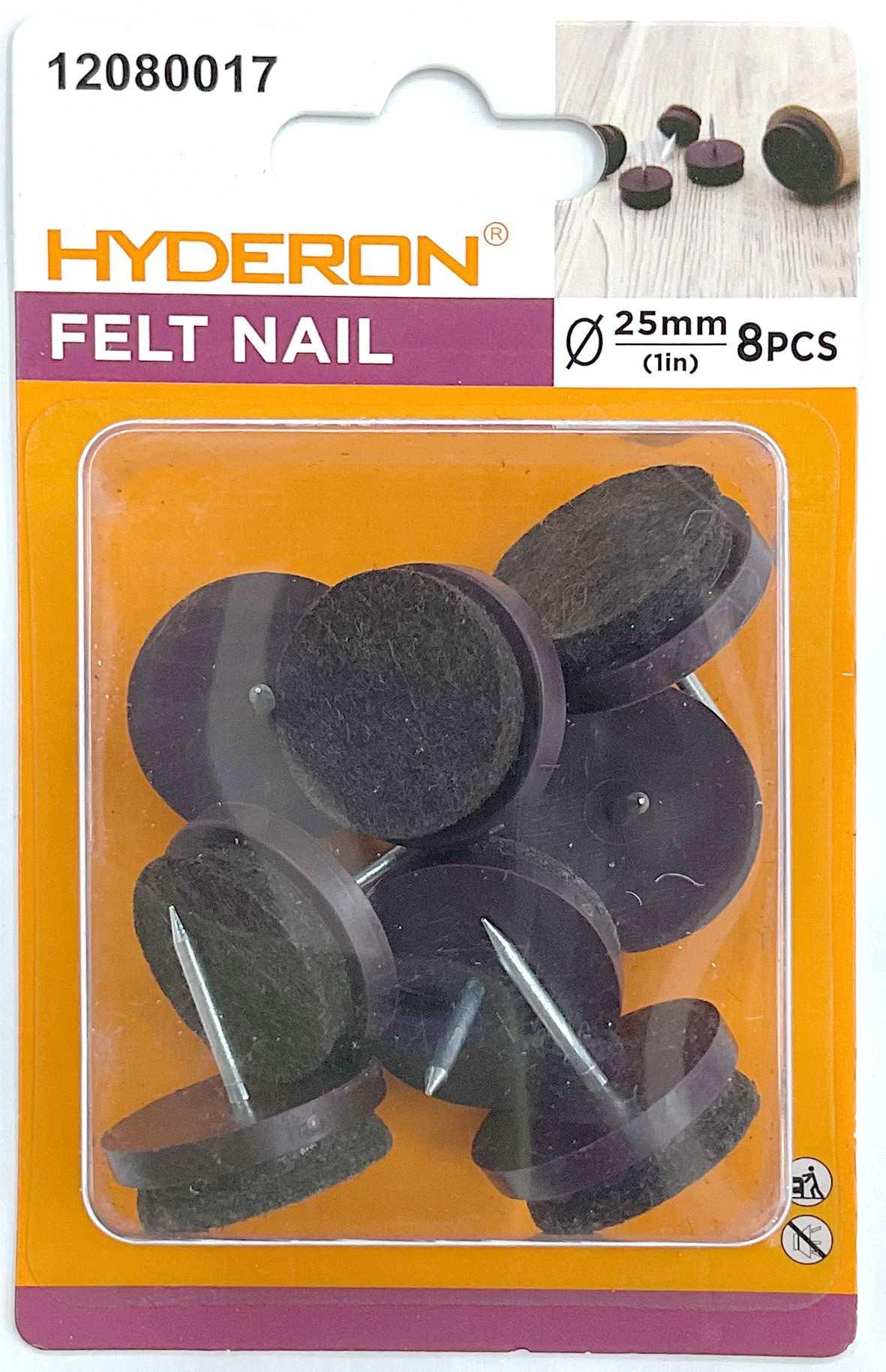 Plantilla antiperforación, 25 × 8,5 mm, 8 piezas, modelo 12080017