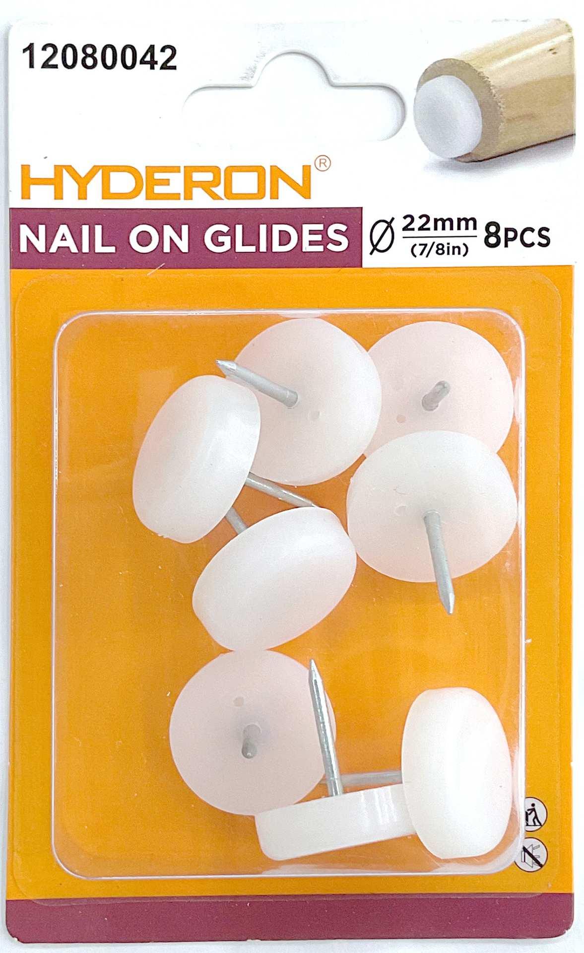 Plantilla antiperforación, 22 mm, 8 piezas, modelo 12080042