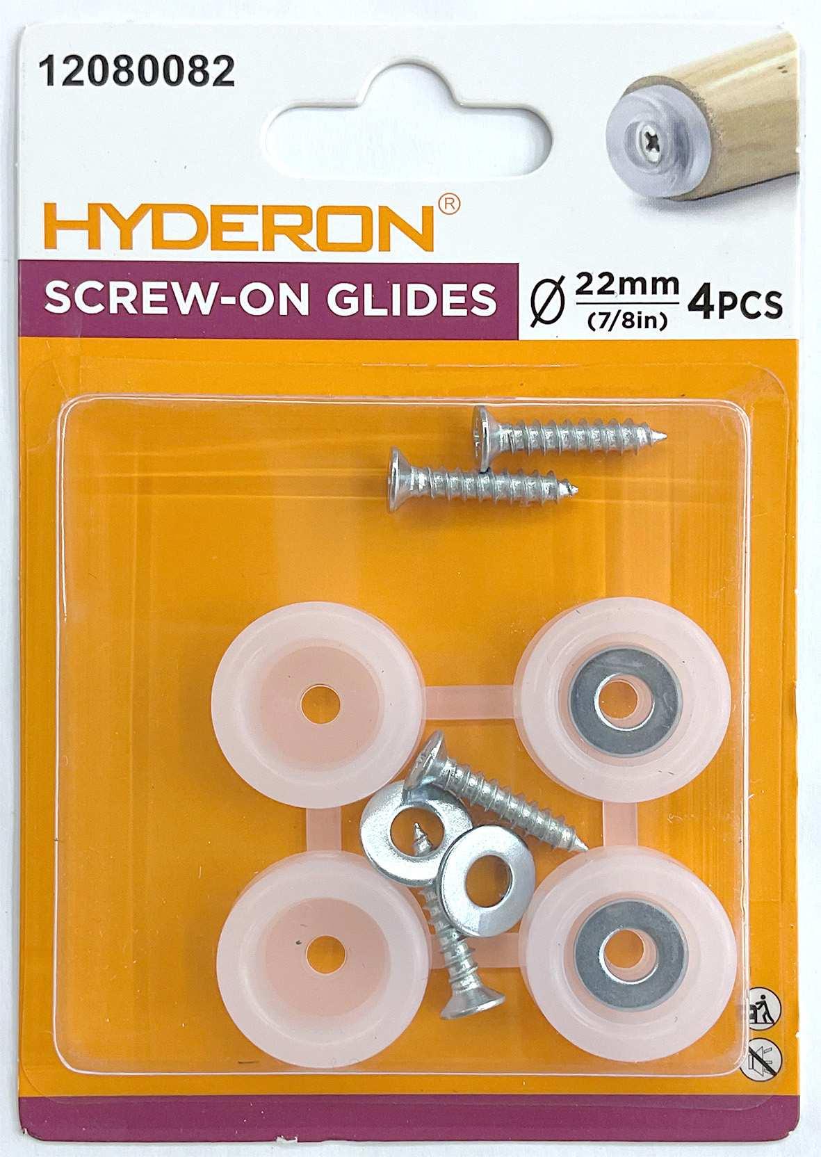 Topes para puertas, 22 × 8 mm, 4 piezas, color transparente
