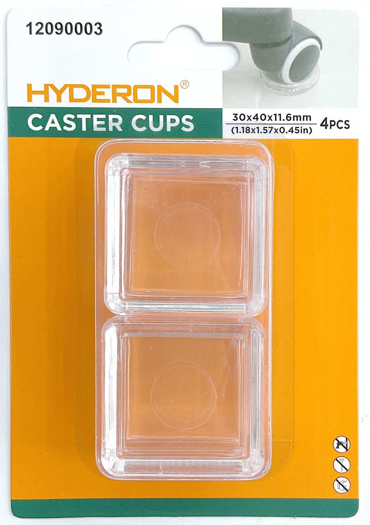 Aro protector para rueda de mueble, 30 × 40 × 11,6 mm, 4 piezas