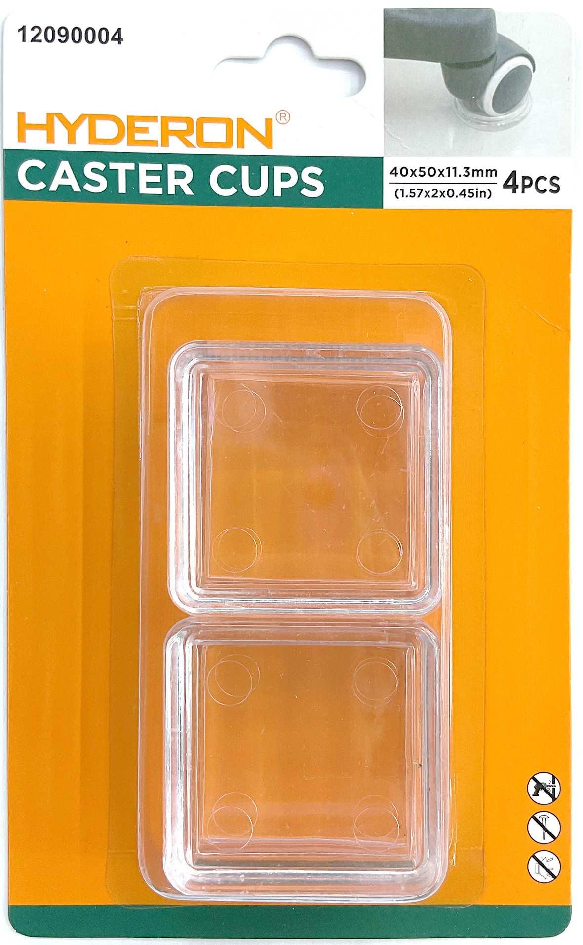 Aro protector para rueda de mueble, 40 × 50 × 11,3 mm, 4 piezas