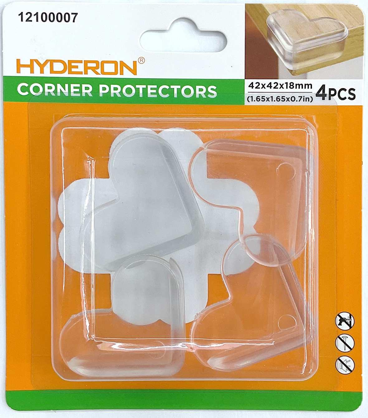 Protector de esquinas, 4,2 × 4,2 × 1,8 cm, 4 piezas