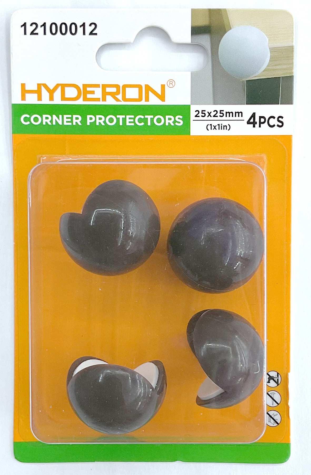 Protector de esquinas, 25 × 25 mm, 4 piezas, modelo 12100012