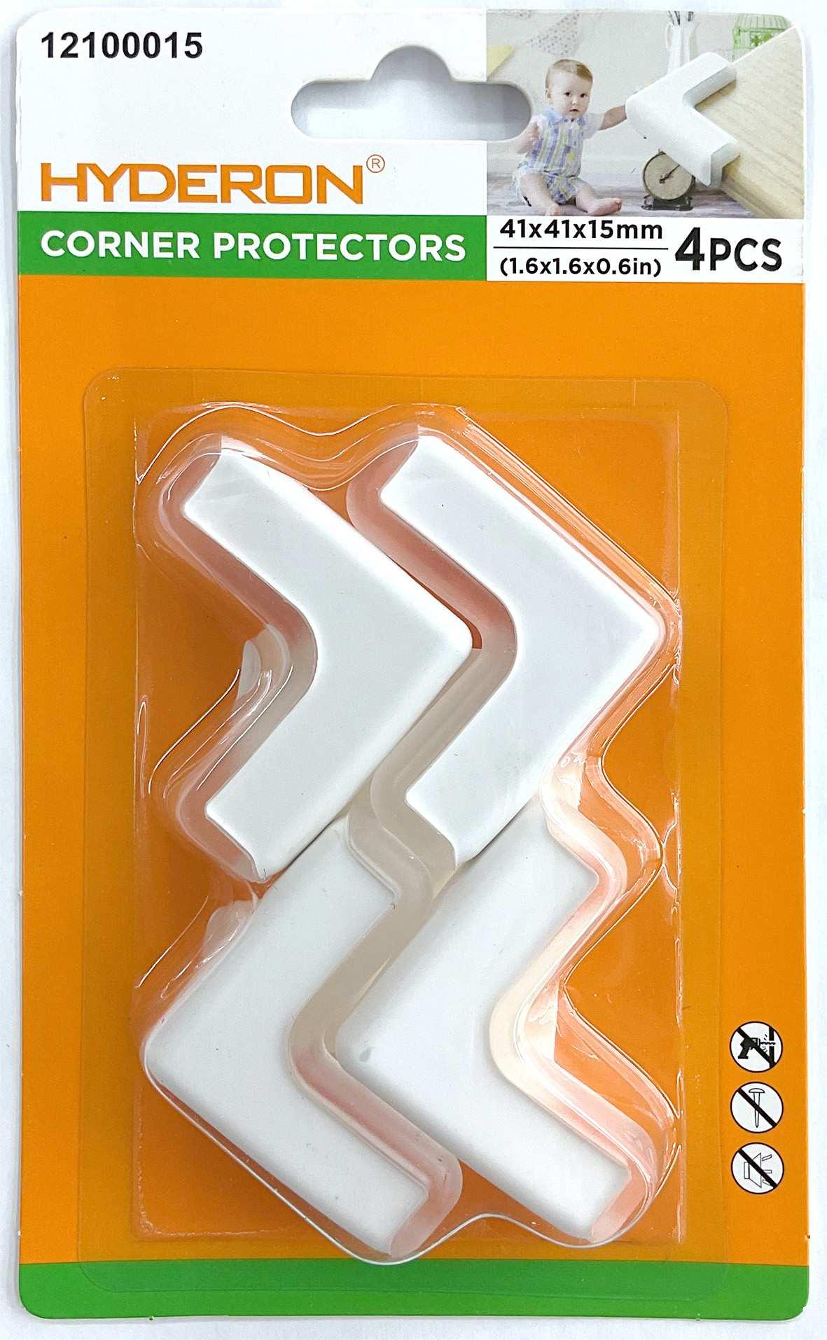 Protector de esquinas, 41 × 41 × 15 mm, 4 piezas, modelo 12100015