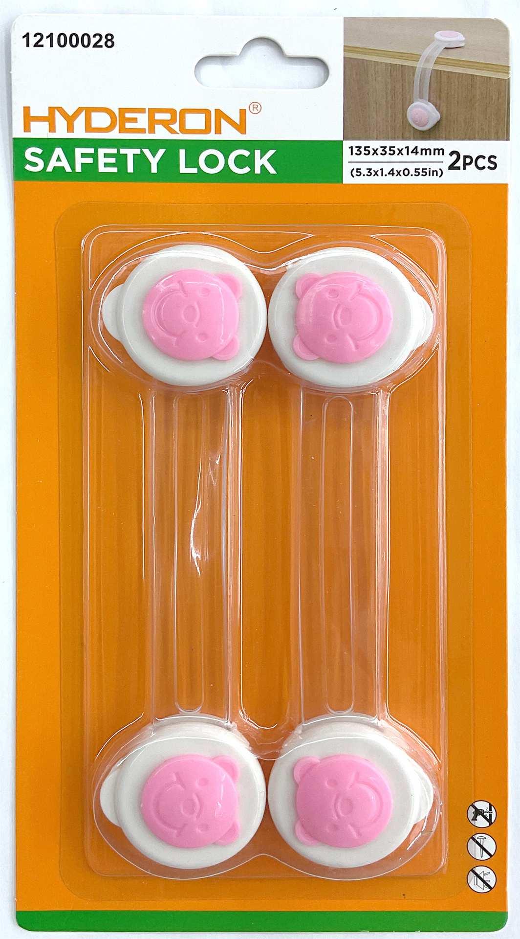 Cerradura, 135 × 35 × 14 mm, 2 piezas, ref. 12100028