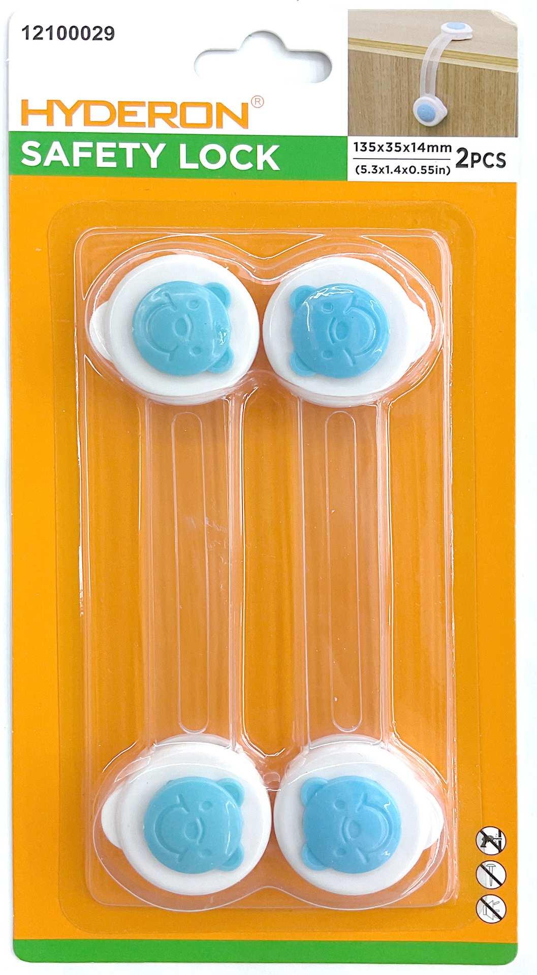 Cerradura, 135 × 35 × 14 mm, 2 piezas, ref. 12100029