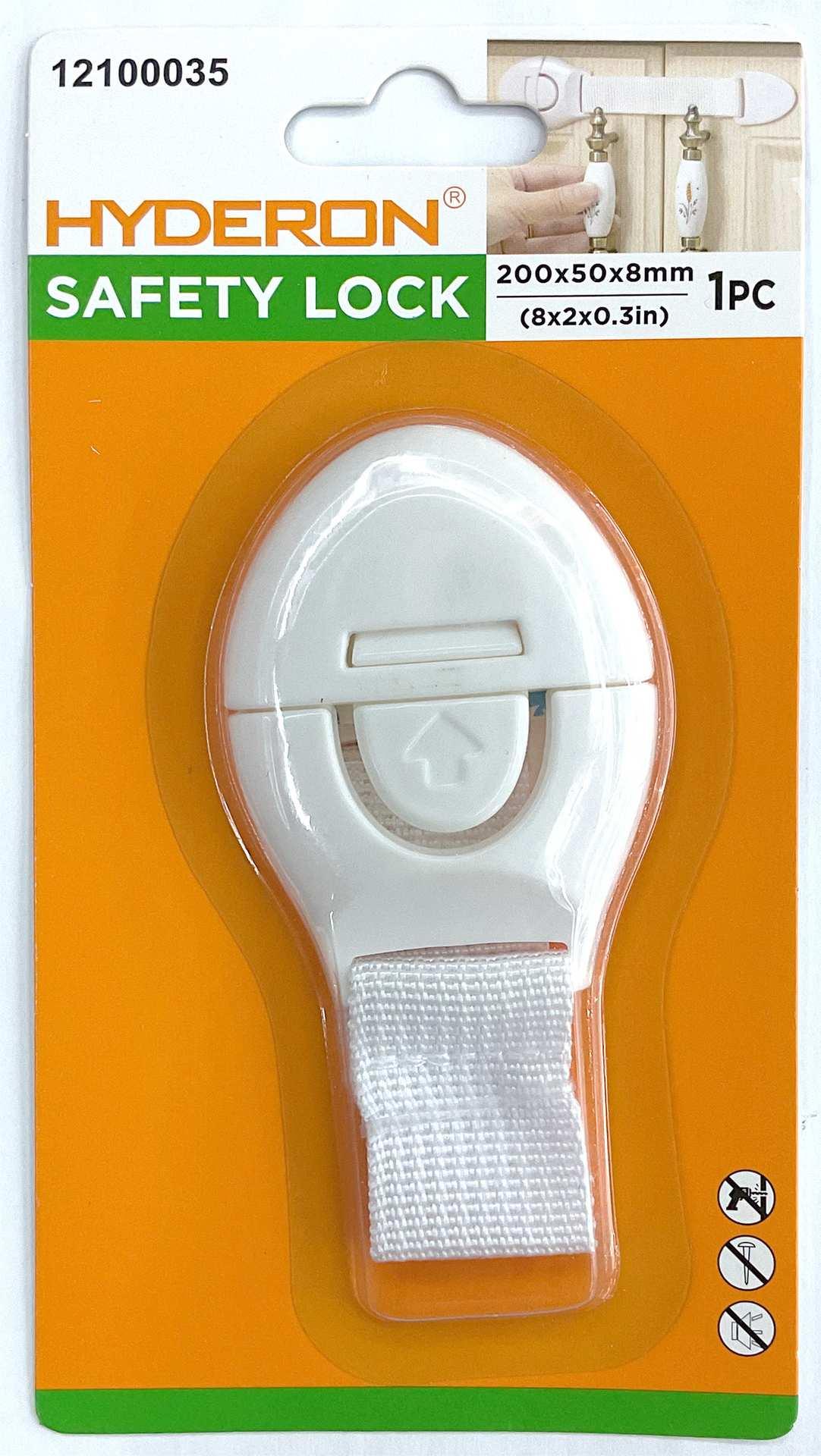 Cerradura, 200 × 50 × 8 mm, 1 pieza, ref. 12100035