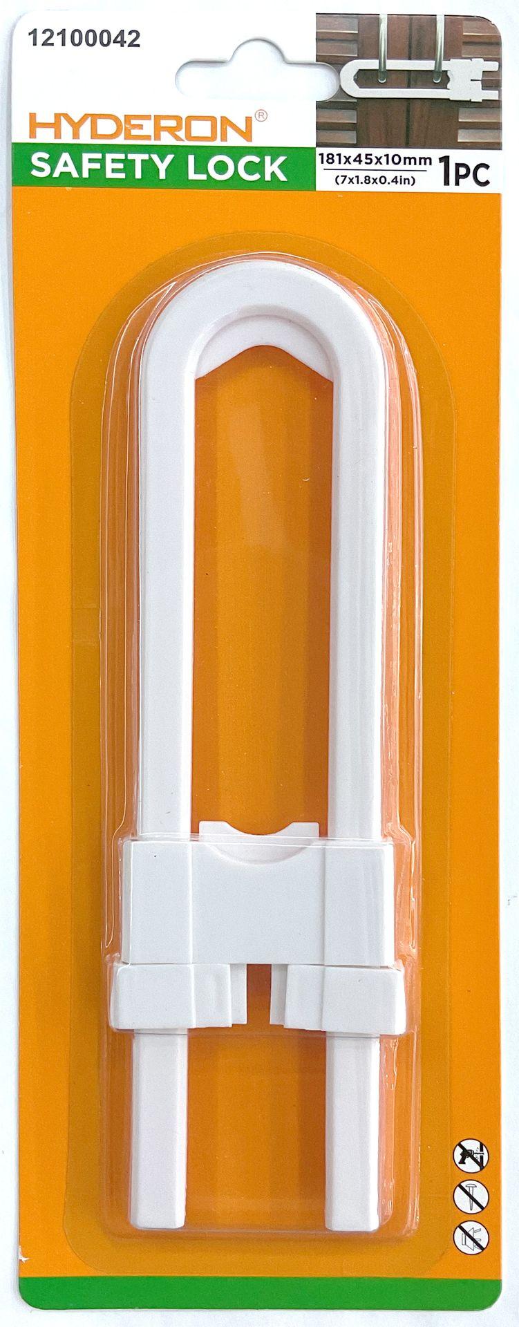 Cerradura para gabinete, 181 × 45 × 10 mm, 1 pieza, ref. 12100042