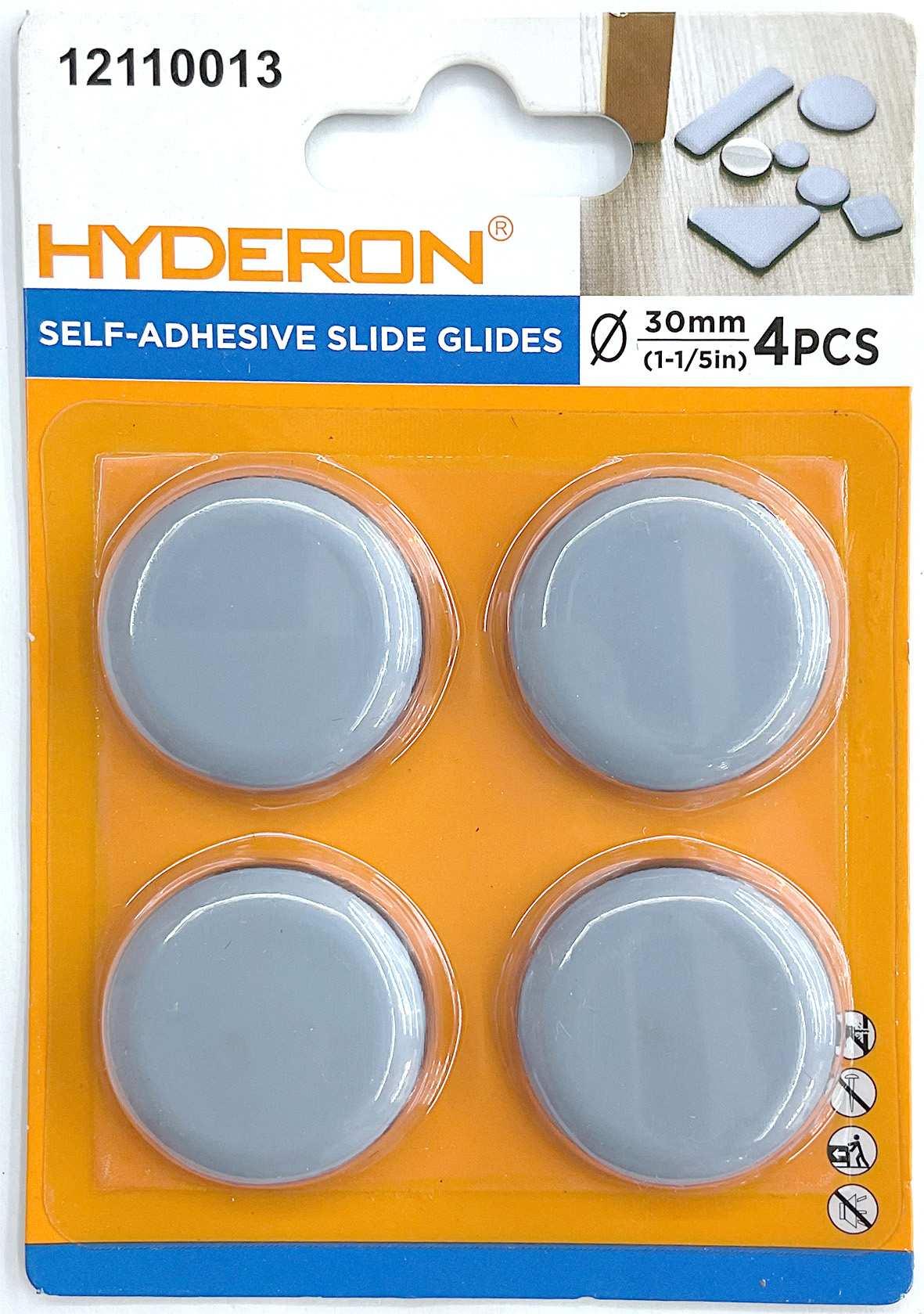 Deslizador adhesivo para muebles, 30 mm, 4 piezas