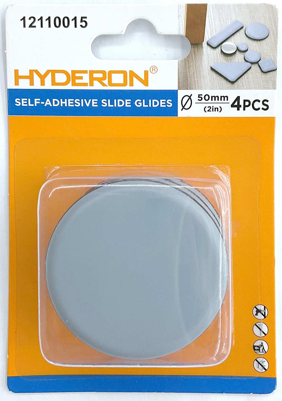 Deslizador adhesivo para muebles, 50 mm, 4 piezas
