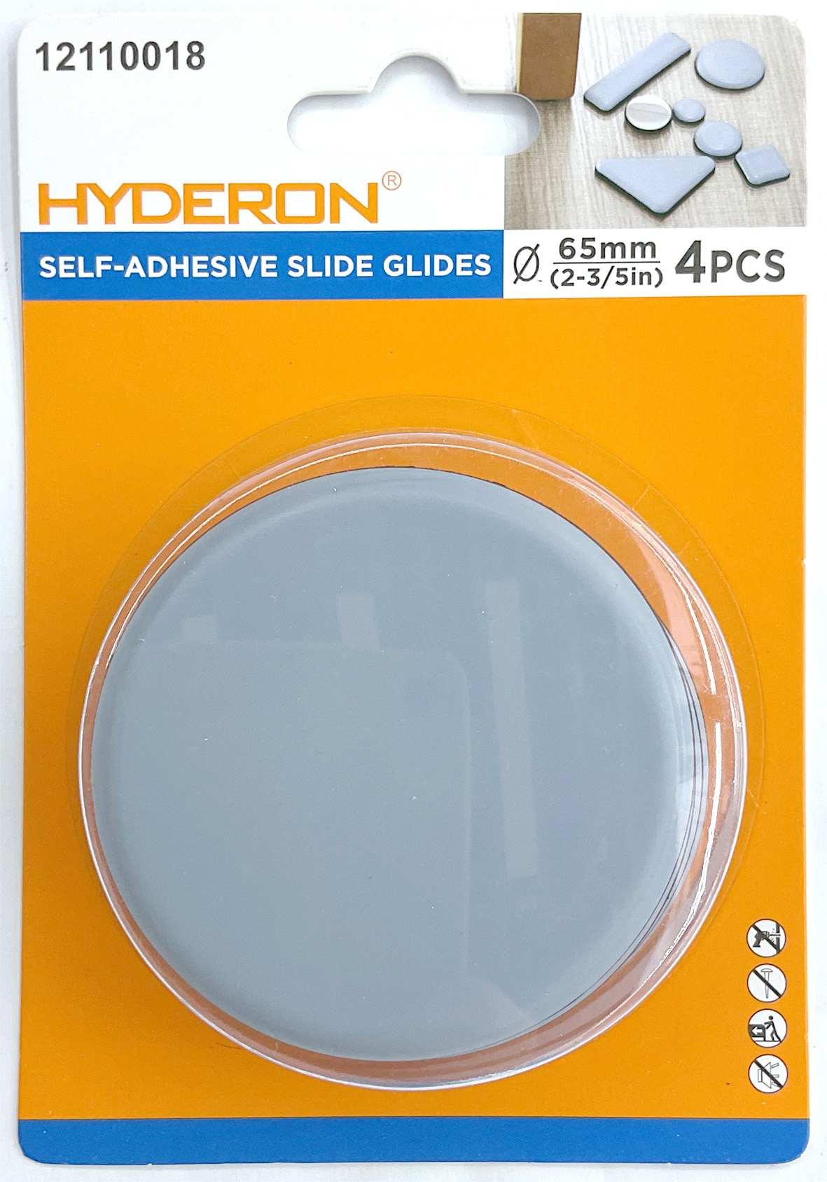 Deslizador adhesivo para muebles, 65 mm, 4 piezas