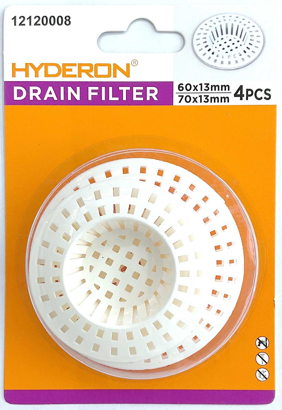 Filtro para fregadero, 70 × 13 mm, 2 piezas, ref. 12120008