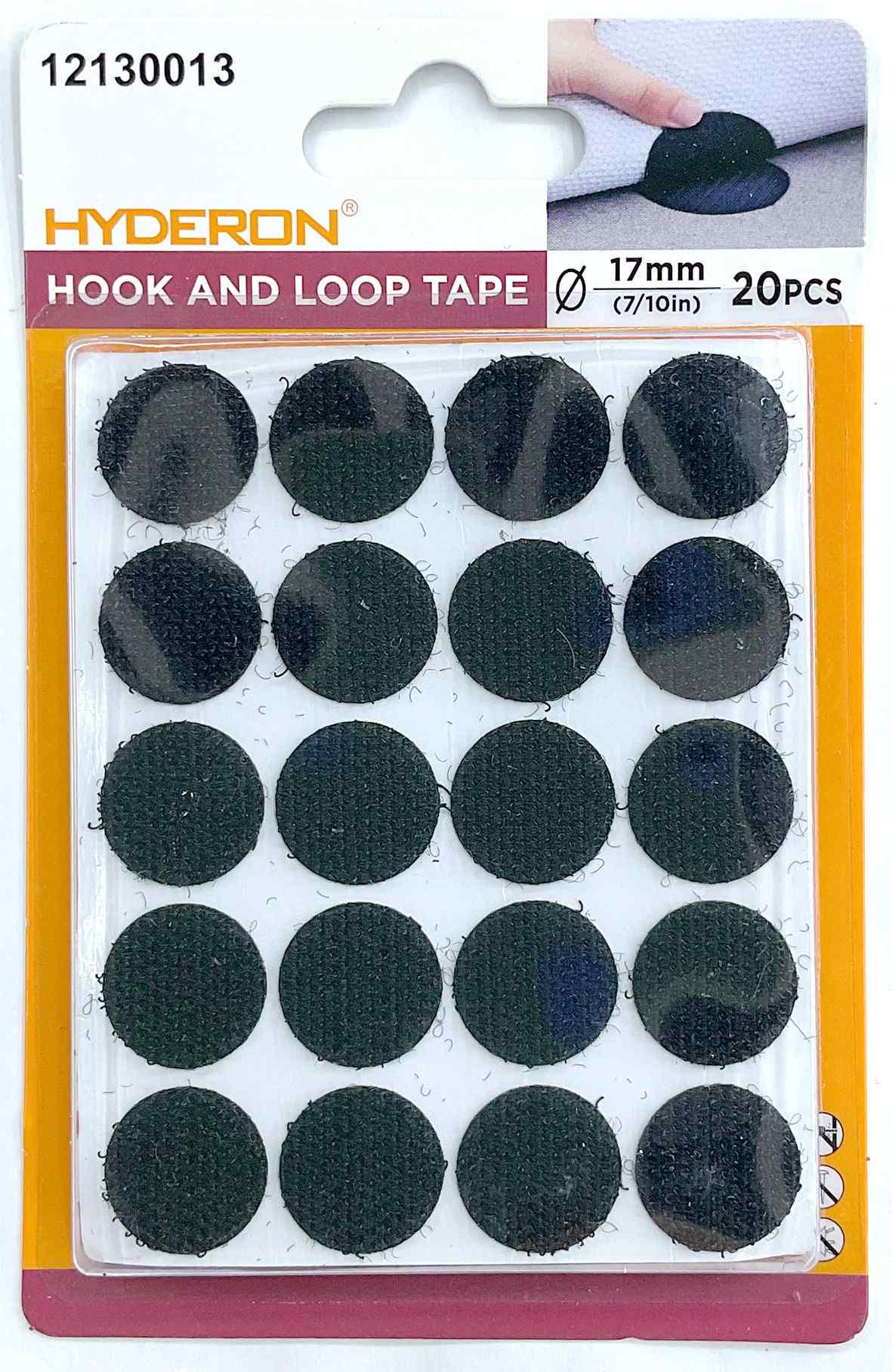 Velcro, 17 mm, 20 piezas, modelo 12130013