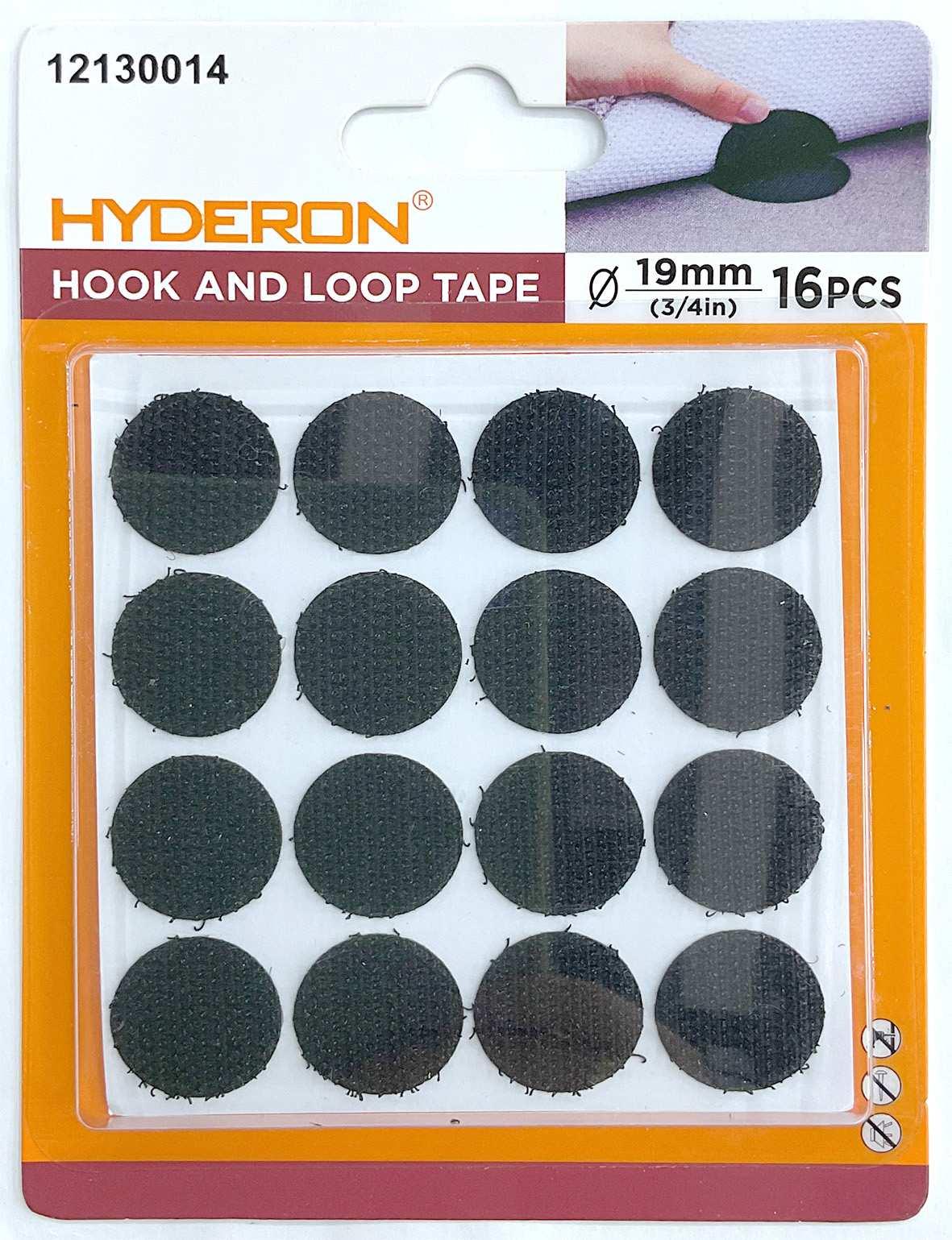 Velcro, 19 mm, 16 piezas, modelo 12130014
