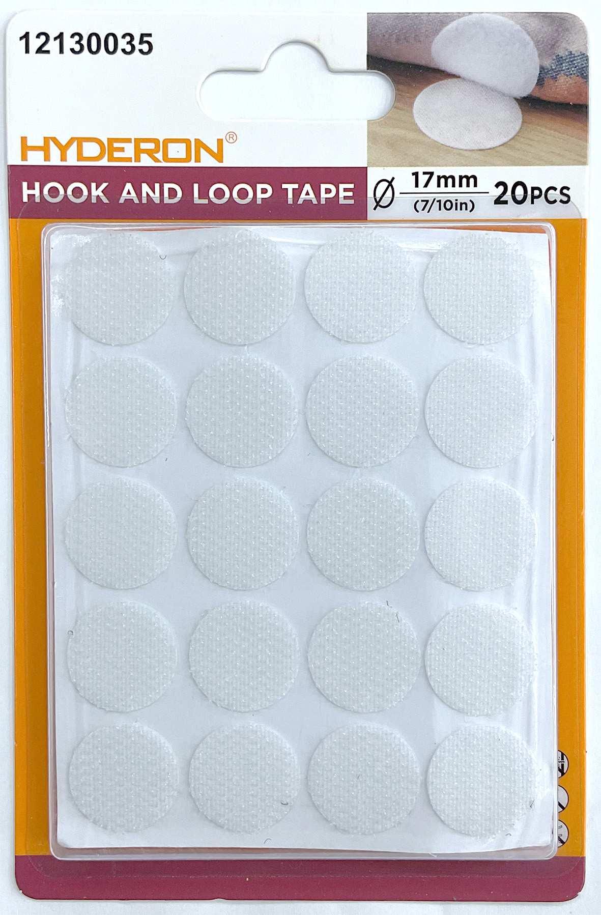 Velcro, 17 mm, 20 piezas, modelo 12130035