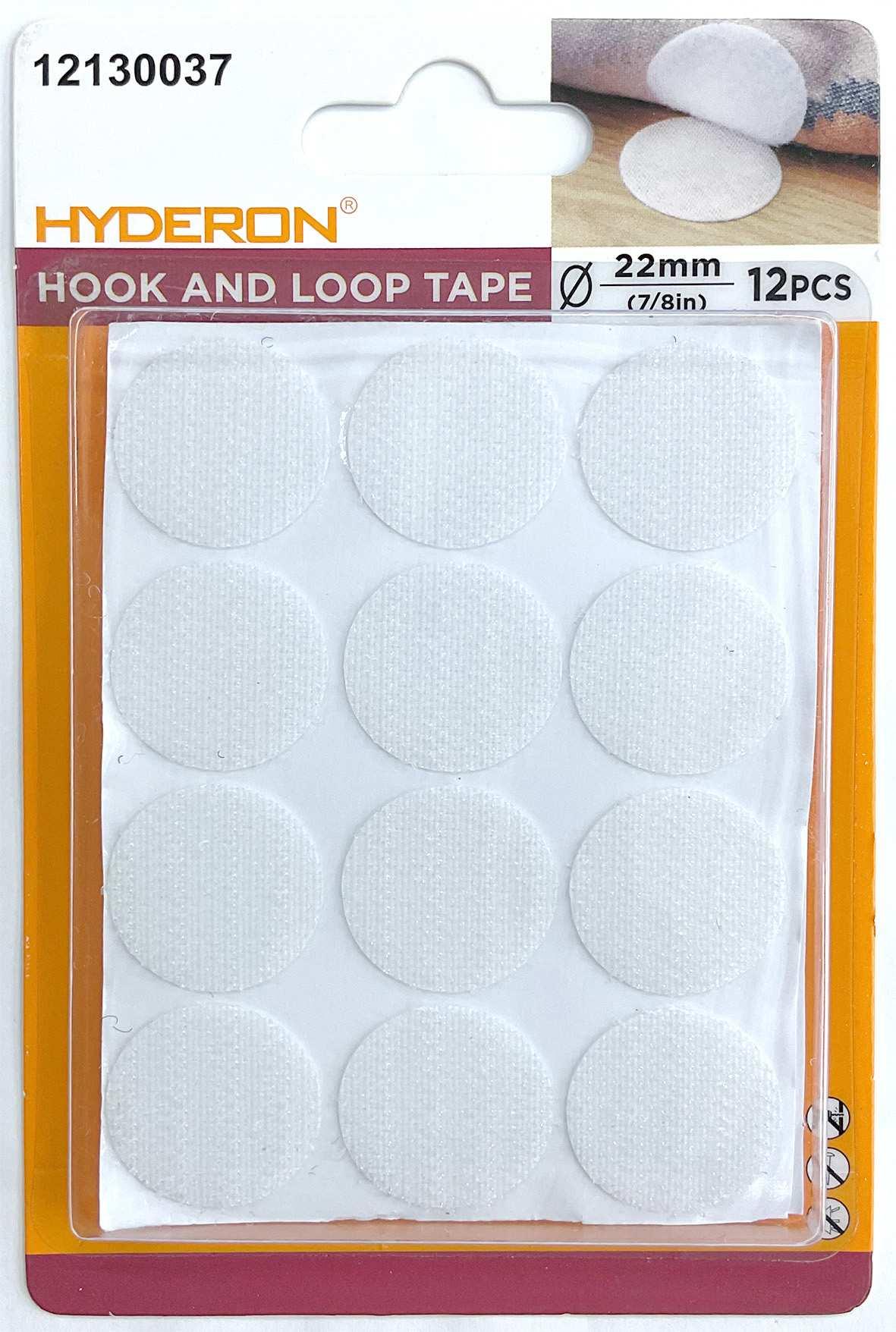 Velcro, 22 mm, 12 piezas, modelo 12130037
