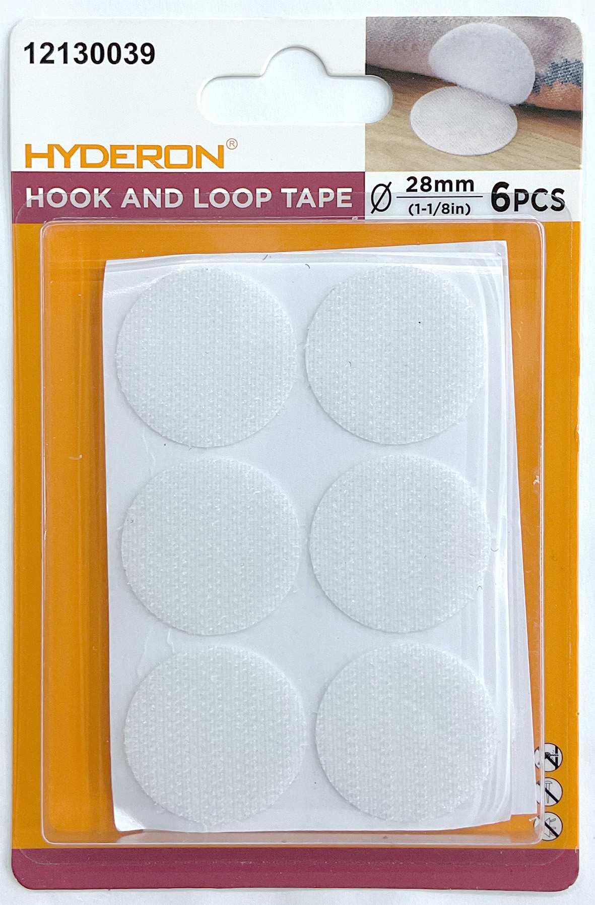 Velcro, 28 mm, 6 piezas, modelo 12130039