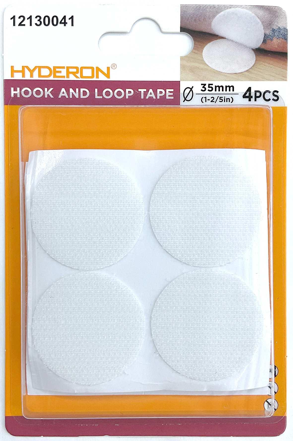 Velcro, 35 mm, 4 piezas, modelo 12130041