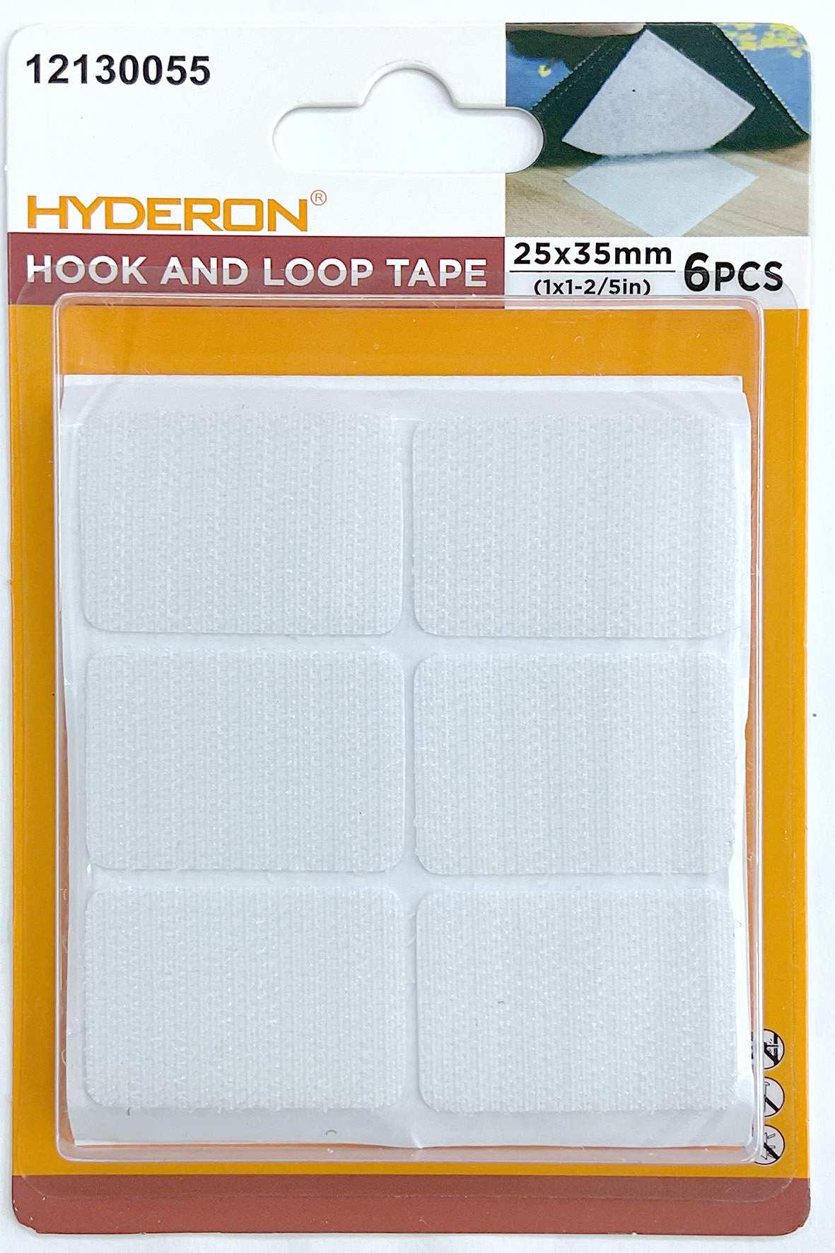Velcro, 25 × 35 mm, 6 piezas, modelo 12130055