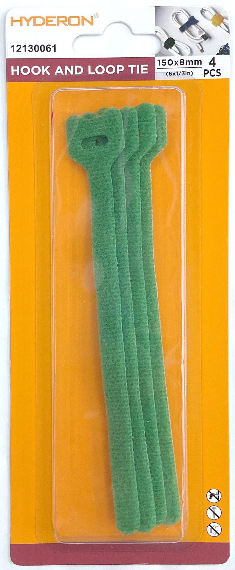 Velcro, 150 × 8 mm, 4 piezas, modelo 12130061