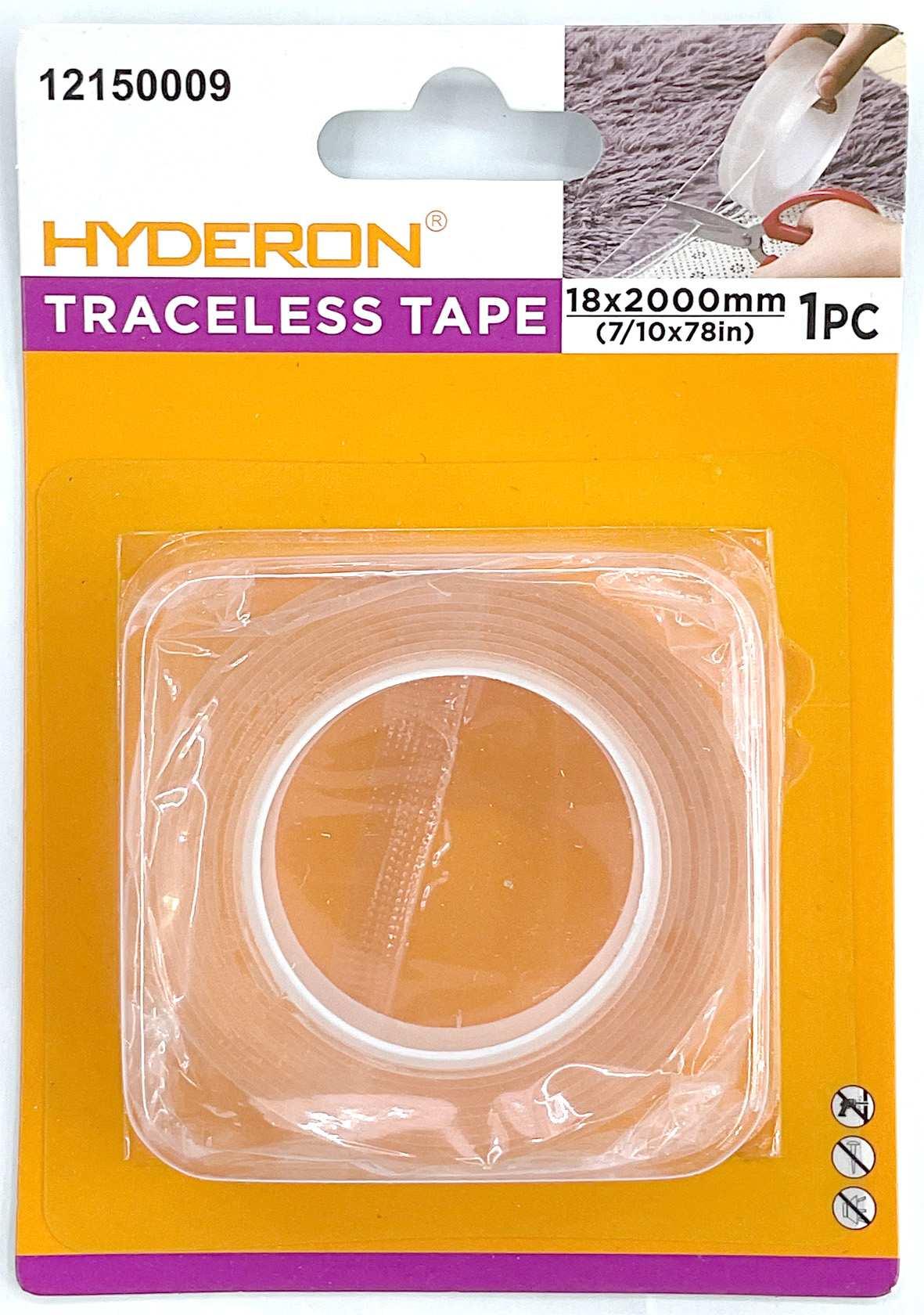 Almohadilla adhesiva transparente de PU, 1,8 cm, 0,1 cm, 2 m, 1 pieza