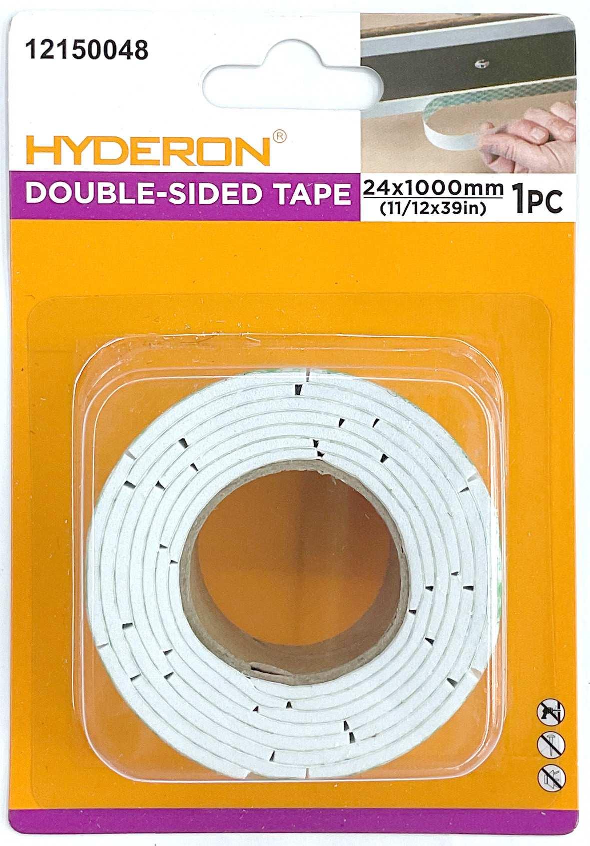 Cinta adhesiva de doble cara con diseño, 2,4 cm, 30 mm, 1 m, 1 pieza