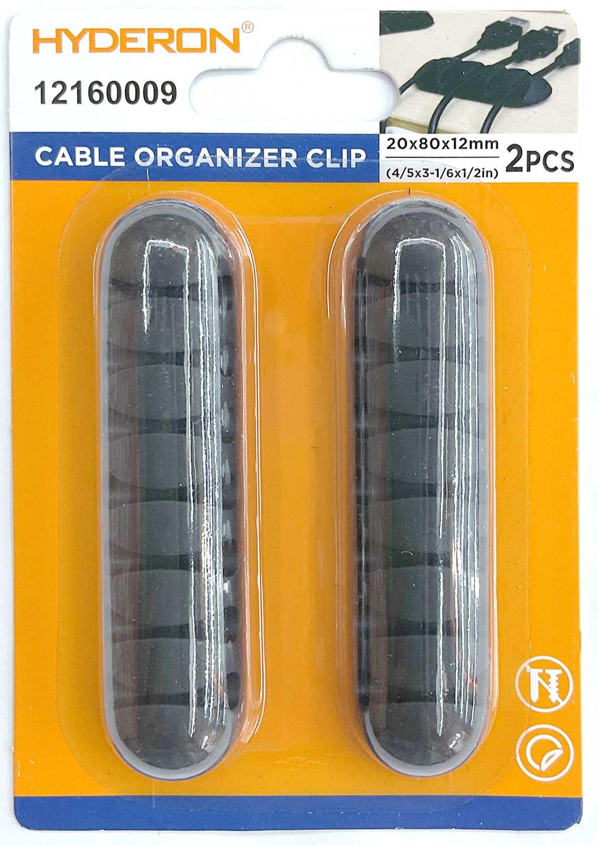 Pinza, 20 × 80 × 12 mm, 2 piezas