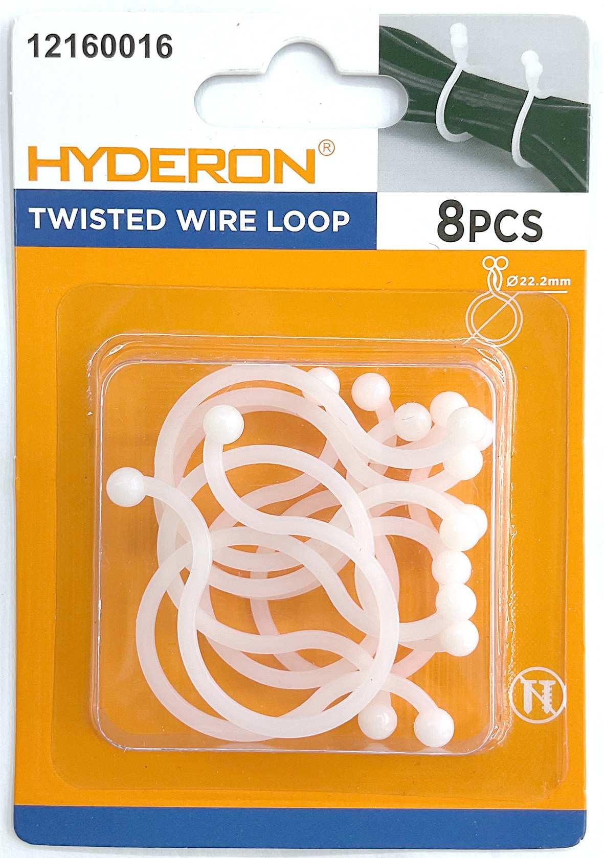 Organizador de cables, 8 piezas, ref. 12160016