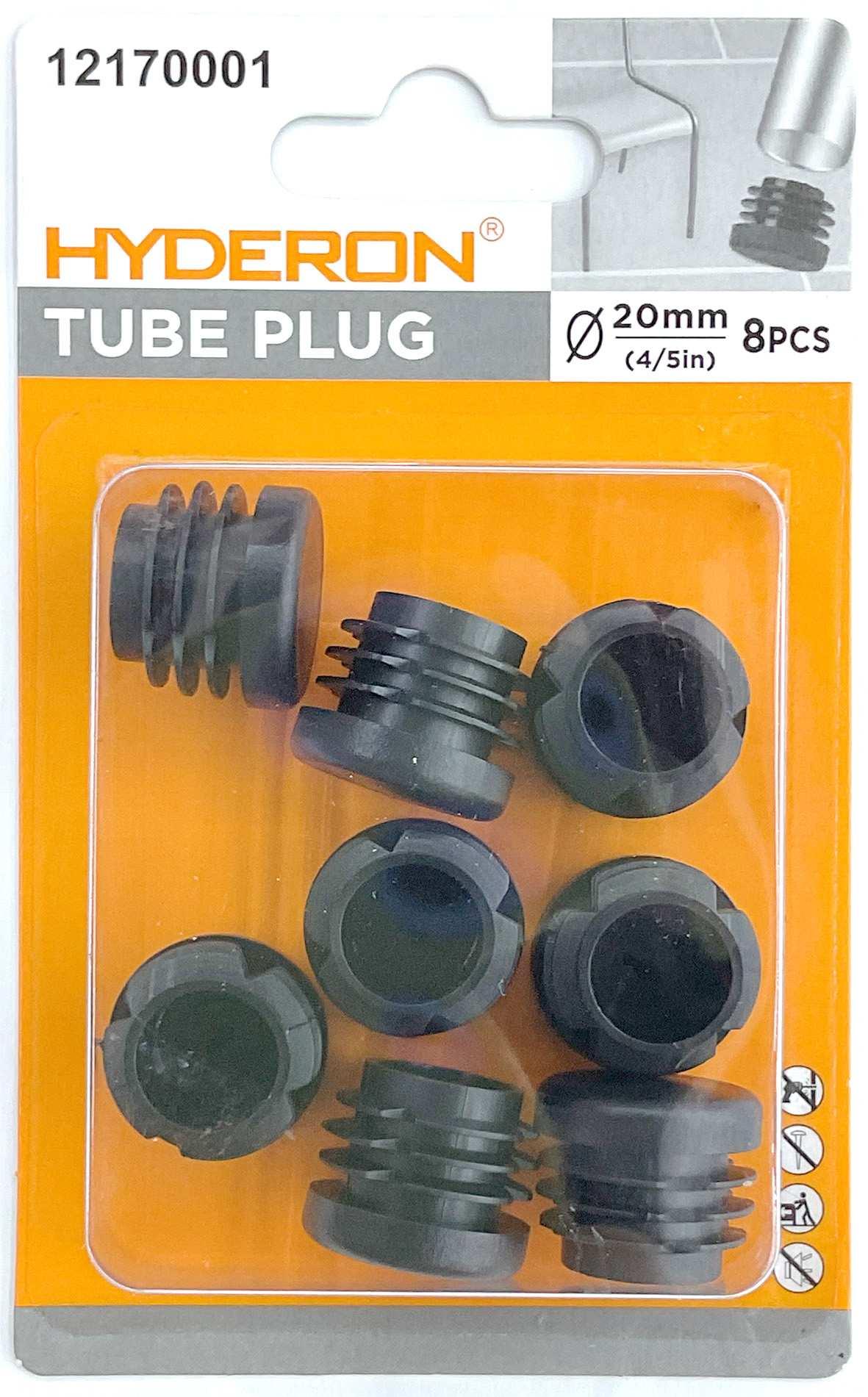 Placa ciega, 20 mm, 8 piezas