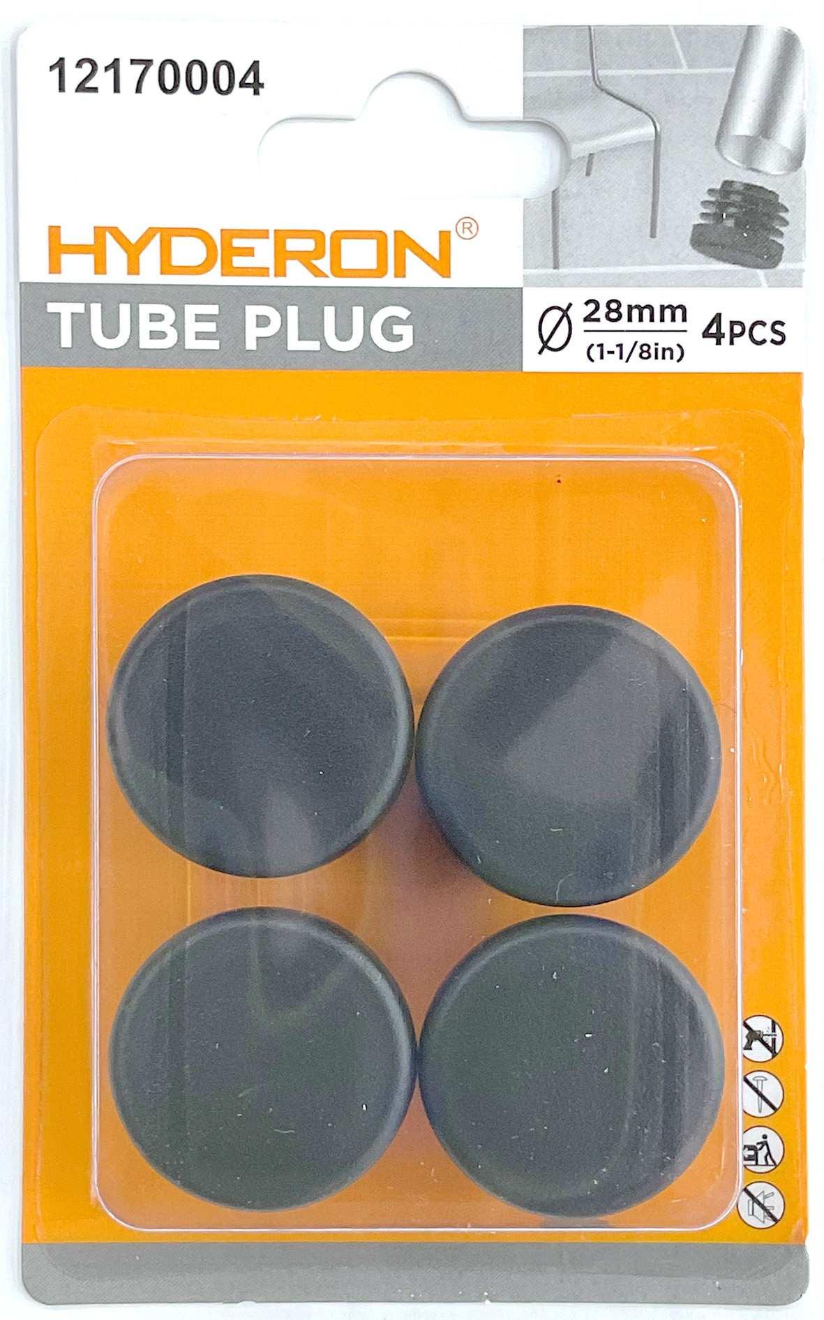 Placa ciega, 28 mm, 4 piezas