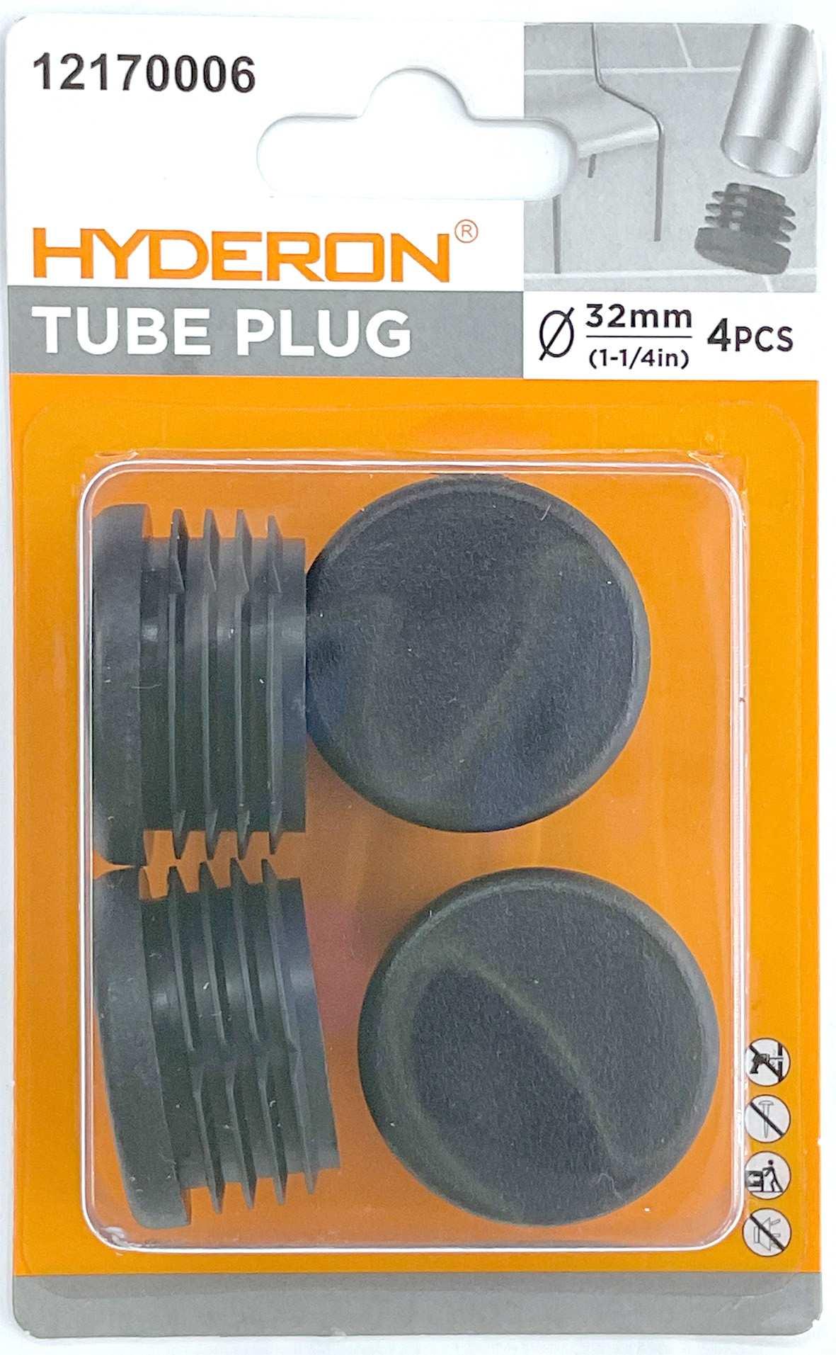 Placa ciega, 32 mm, 4 piezas