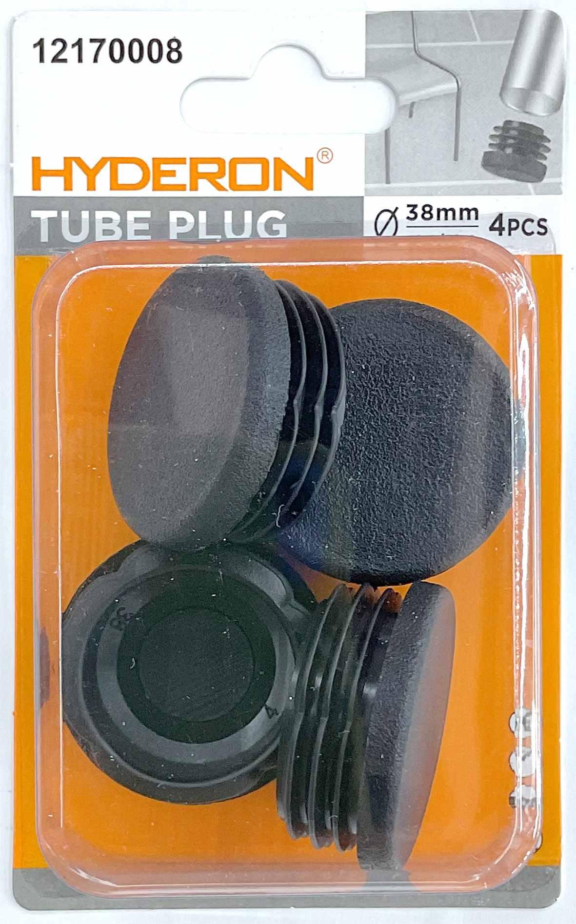 Placa ciega, 38 mm, 4 piezas