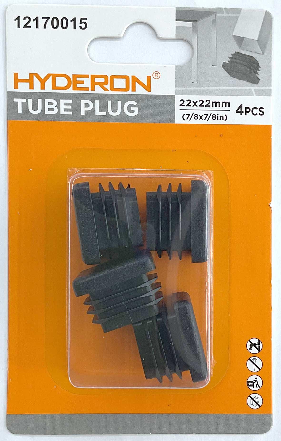 Placa ciega, 22 × 22 mm, 4 piezas