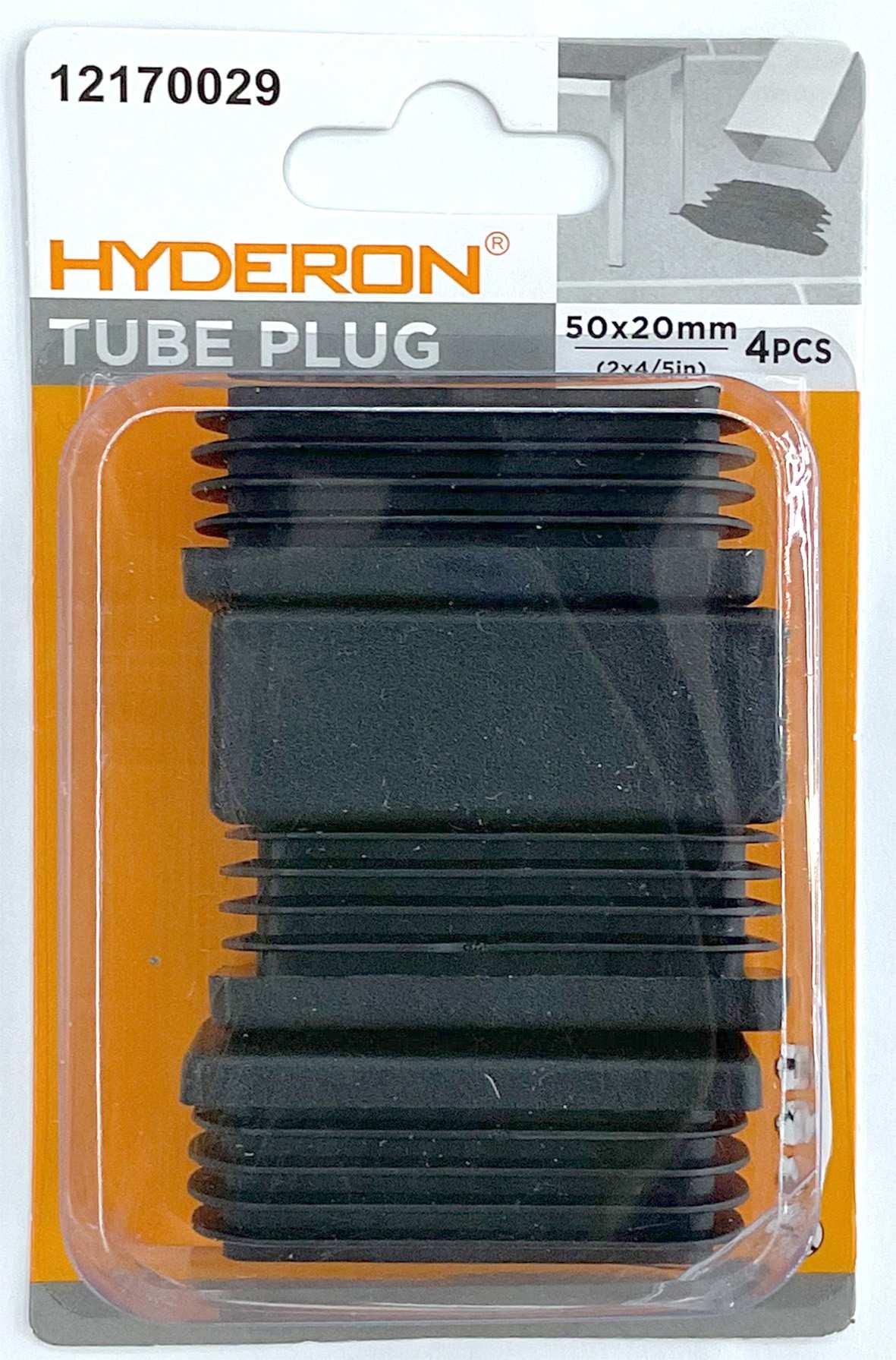 Placa ciega, 50 × 20 mm, 4 piezas