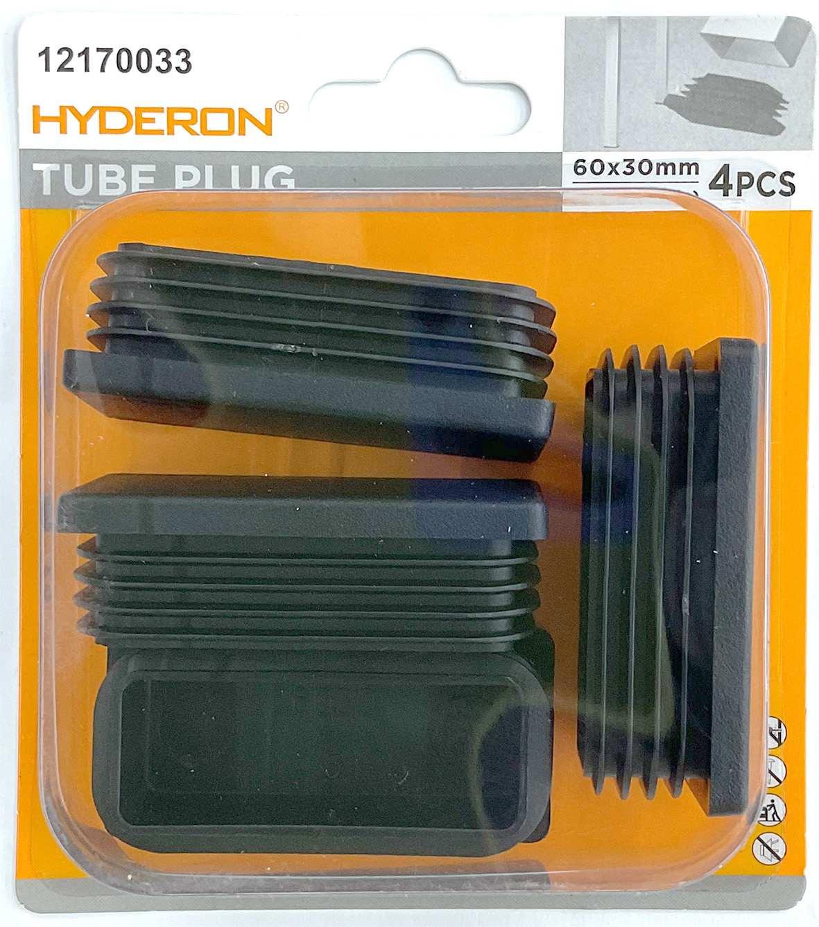 Placa ciega, 60 × 30 mm, 4 piezas