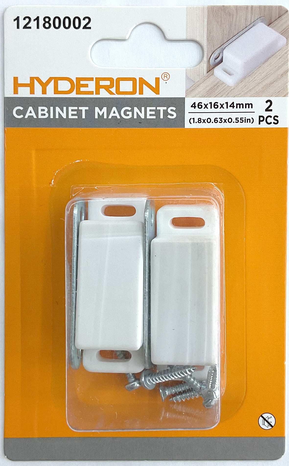 Tope con ventosa para puertas y gabinetes, 46 × 16 × 14, 2 piezas, modelo 12180002