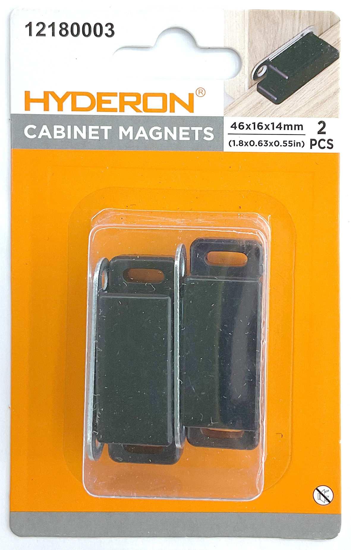 Tope con ventosa para puertas y gabinetes, 46 × 16 × 14, 2 piezas, modelo 12180003