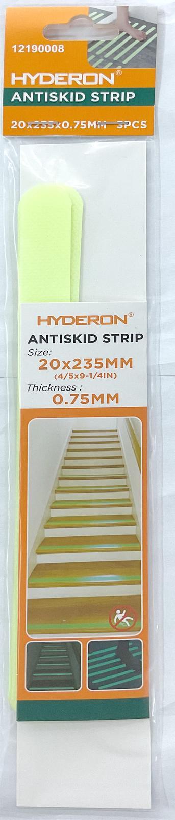 Accesorios antideslizantes, 20 × 235 × 0,75 mm, 3 piezas