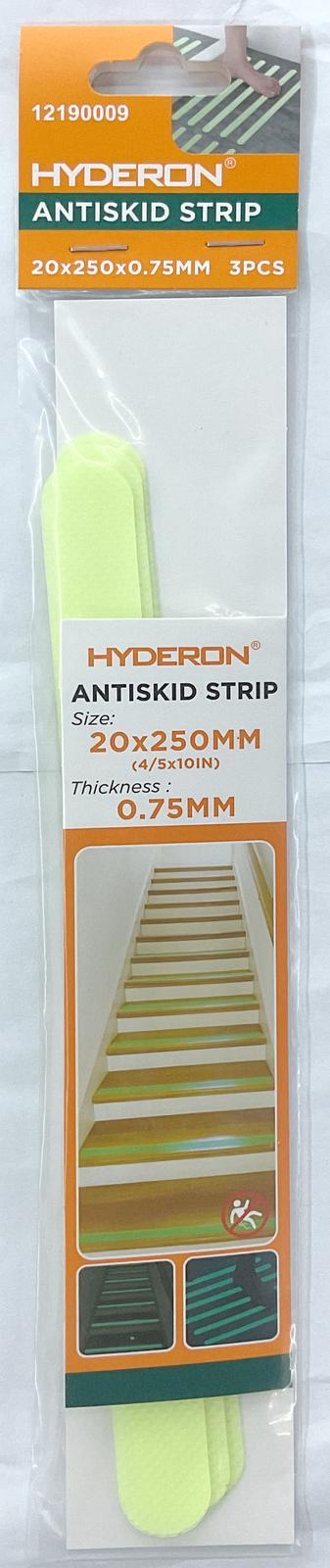 Accesorios antideslizantes, 20 × 250 × 0,75 mm, 3 piezas