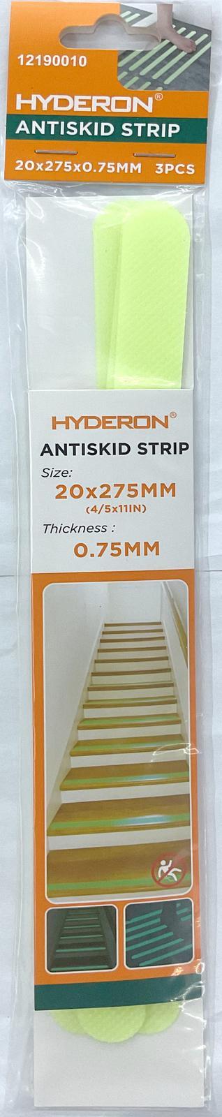 Accesorios antideslizantes, 20 × 275 × 0,75 mm, 3 piezas