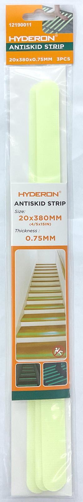 Accesorios antideslizantes, 20 × 380 × 0,75 mm, 3 piezas