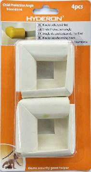 Protector de esquinas, 5,5 × 2,4 × 0,8 cm, 4 piezas