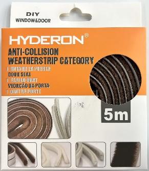 Juntas de sellado, 13 × 8 mm, 2,5 m, modelo 13030121