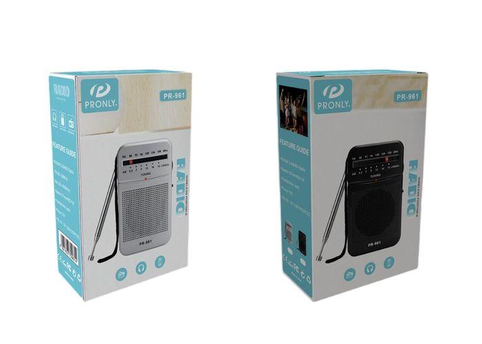 Grabadora de radiocassette, modelo PR-961
