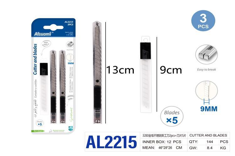 Cuchillo utilitario, 2 piezas, 5 piezas