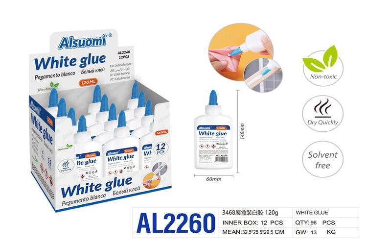 pegamento, 120 g, color blanco