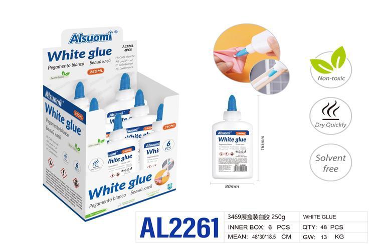 pegamento, 250 g, color blanco