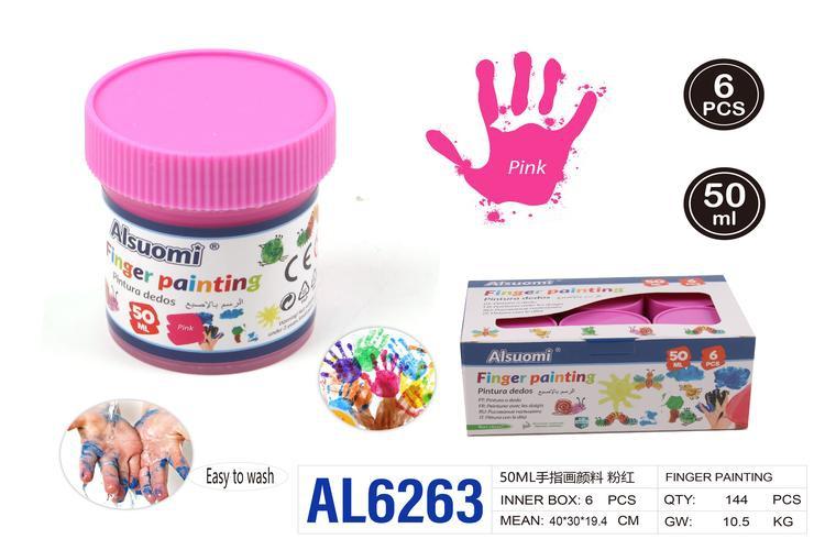 pigmento, 50 ml, colores rojo y rosado