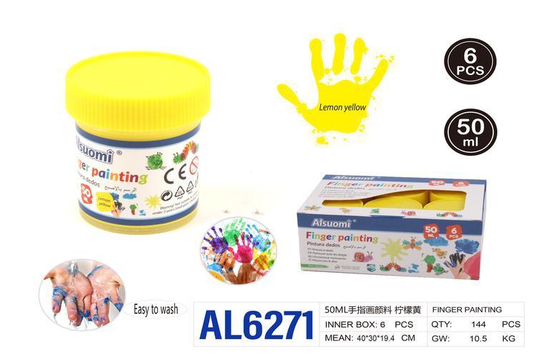 pigmento, 50 ml, color amarillo, modelo AL6271