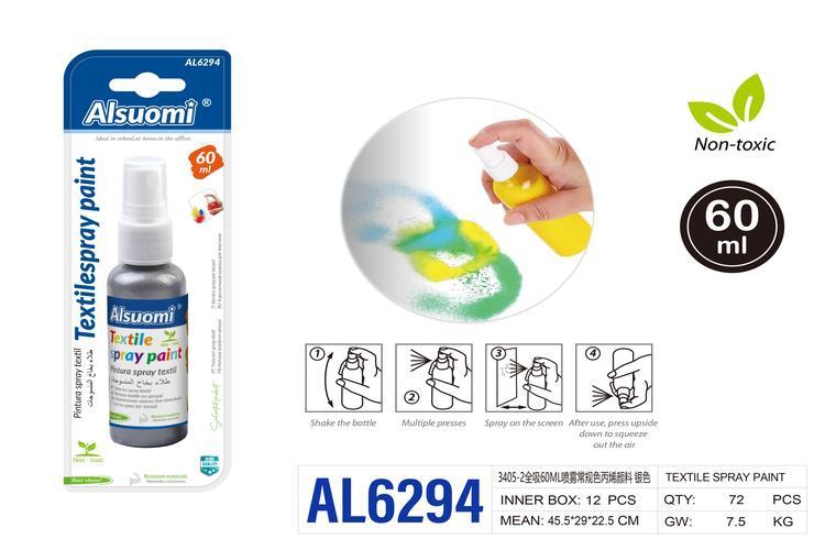 pigmento, 60 ml, color plateado
